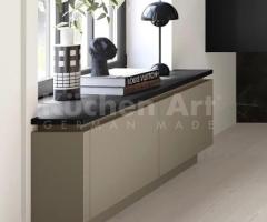 Buffet couleur Ombre Naturelle : Meuble de Rangement Élégant et Contemporain