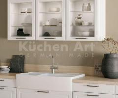 Cuisine Rustique Style Italien : Sobriété Moderne en Blanc Cristal