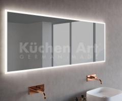Salle de Bains moderne : Vasques Doubles en céramique et Miroirs Starlight