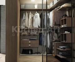 Dressing d’angle Ta-Tac – Élégance vitrée et optimisation de l’espace